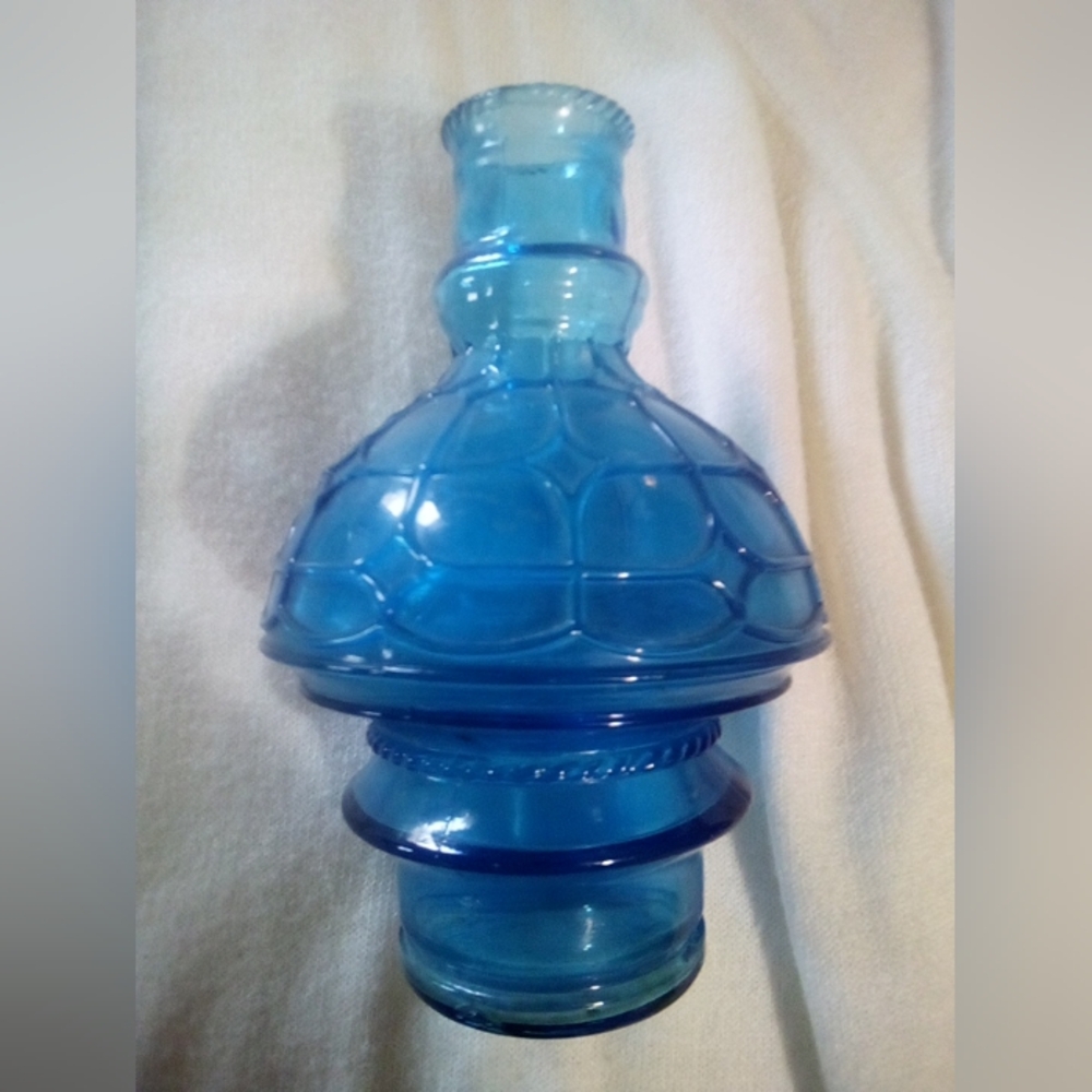 Blue Wheaton Glass Vase